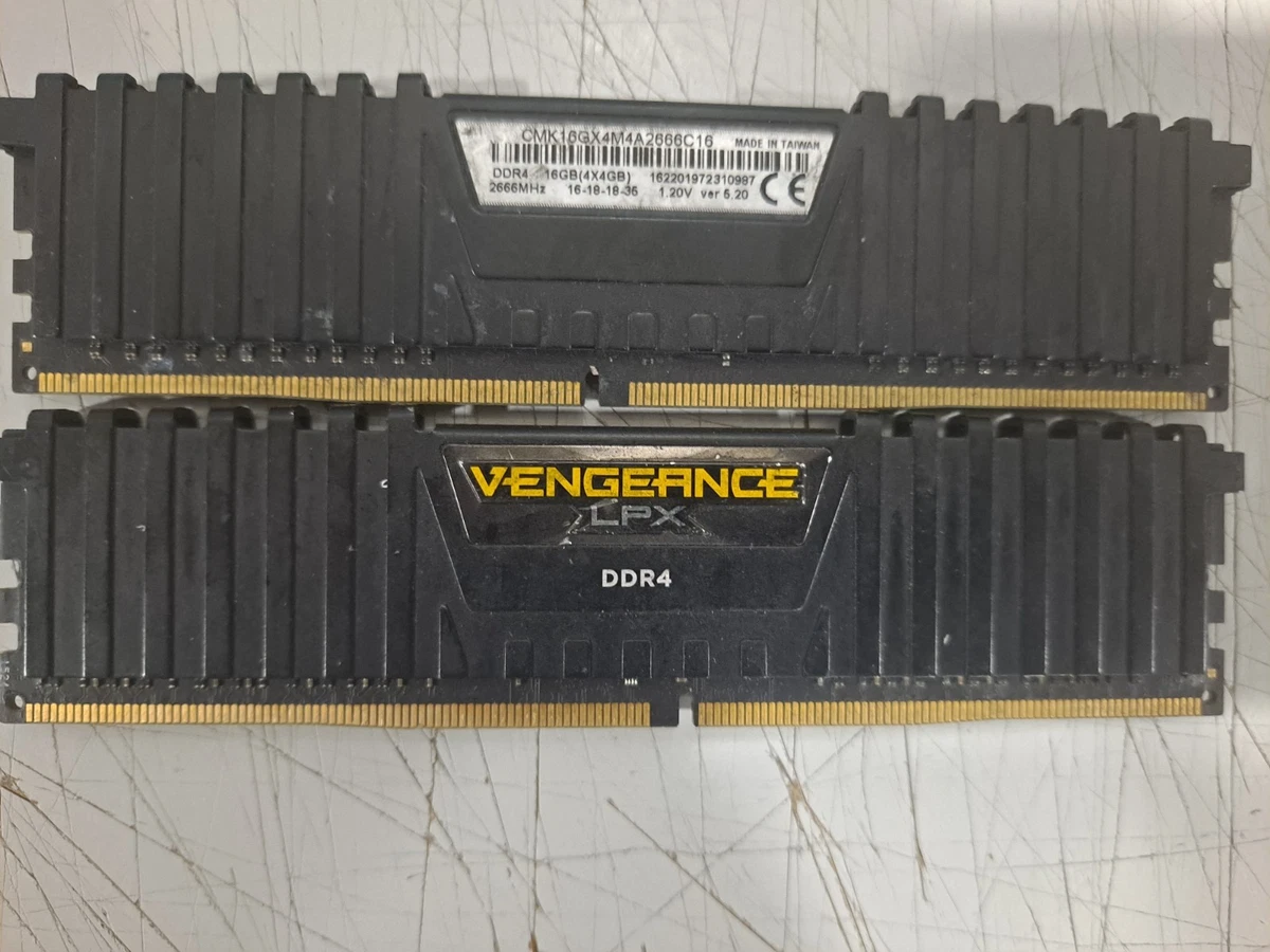 Corsair PC4-21300 (DDR4-2666) Bus Speed Computer RAM 16 GB Total
