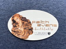 Non Item 2001 Bad Boy Records Faith Evans Faithfully Sticker blackcandyonline