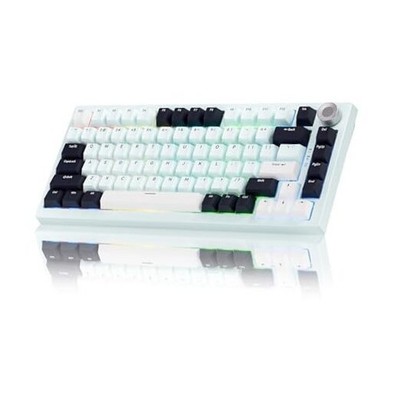 Wireless Mechanical Keyboard,75% Hot Swappable Keyboard with Iceland Blue