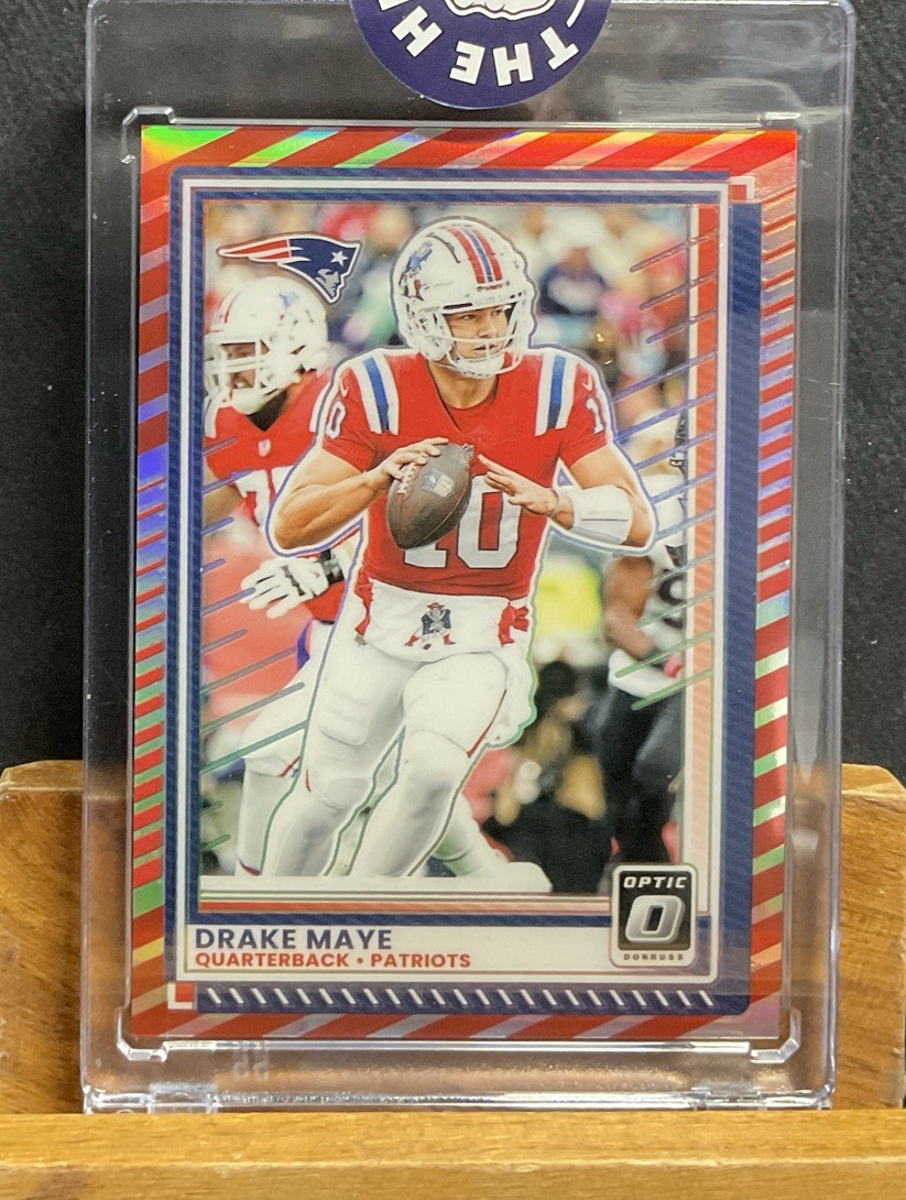 🔥2025 Panini Donruss Optic - Drake Maye #47 Freedom SSP🔥