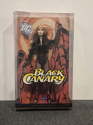 DC Comics Black Canary Barbie Doll Black Label 2008 Mattel L9640