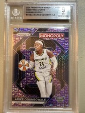2024 Prizm WNBA Monopoly Arise Ogunbowale /50 Insert Millionaire Shimmer Purple