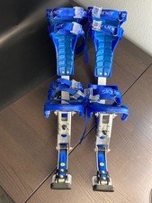Blue SkyRunner Kangaroo Shoes Jump Stilts Spring Pogo 60 KG Youth 88-132lbs