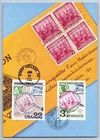 #2198-2201 Stamp Collecting Set pf Four FDC Maxi Card Combos w/Sweden Set!