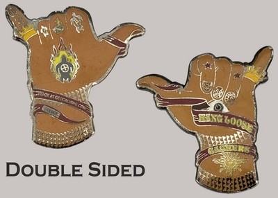 Hang Loose Geocaching Shaka Hand Shaped Collectible Challenge Coin  J#21