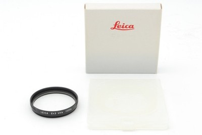[MINT] Leitz LEICA E43 UVa Filter 13206 Black From Japan