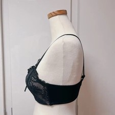 New Empfel Black Beige Lace Corset Ribbon, Unworn
