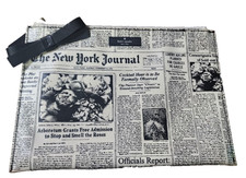 Kate Spade New York Journal Handbag Newspaper Clutch