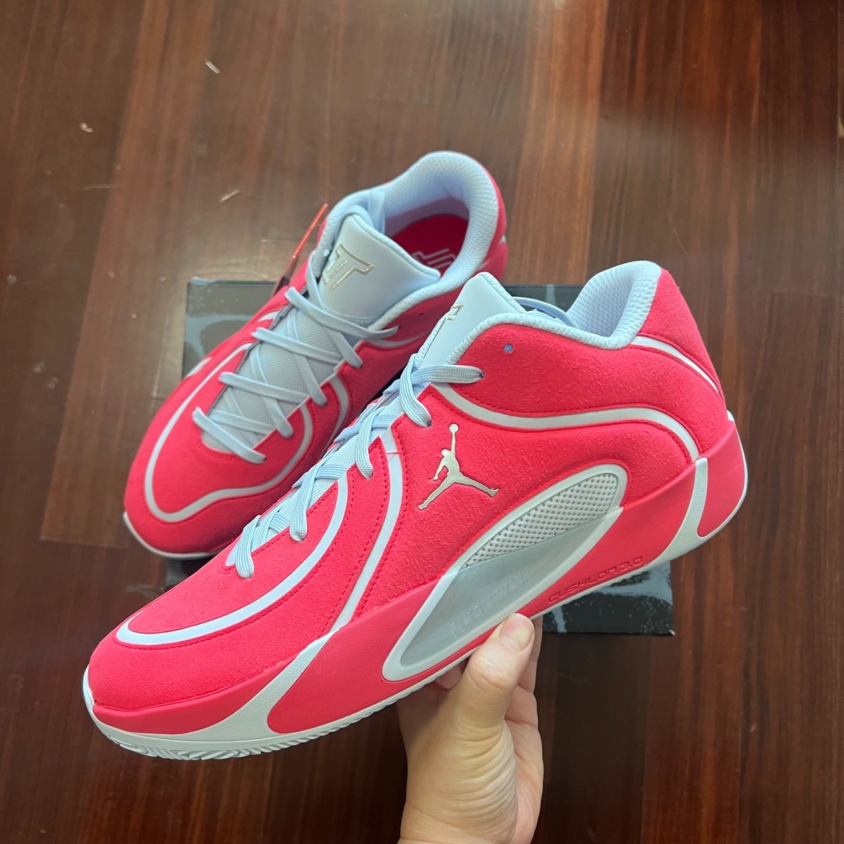 Nike Jordan Tatum 4 Premium PF Siren Red Mens Basketball Shoes