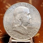 1948-D Franklin Half Dollar, 90% Silver High Grade Nice Coin.