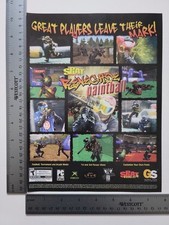 Splat Renegade Paintball Advertisement Original Print Ad / Poster Game Gift Art