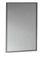 Bobrick B-165 2436 B-165 24" W x 36" H Modern Rectangular Framed - Stainless