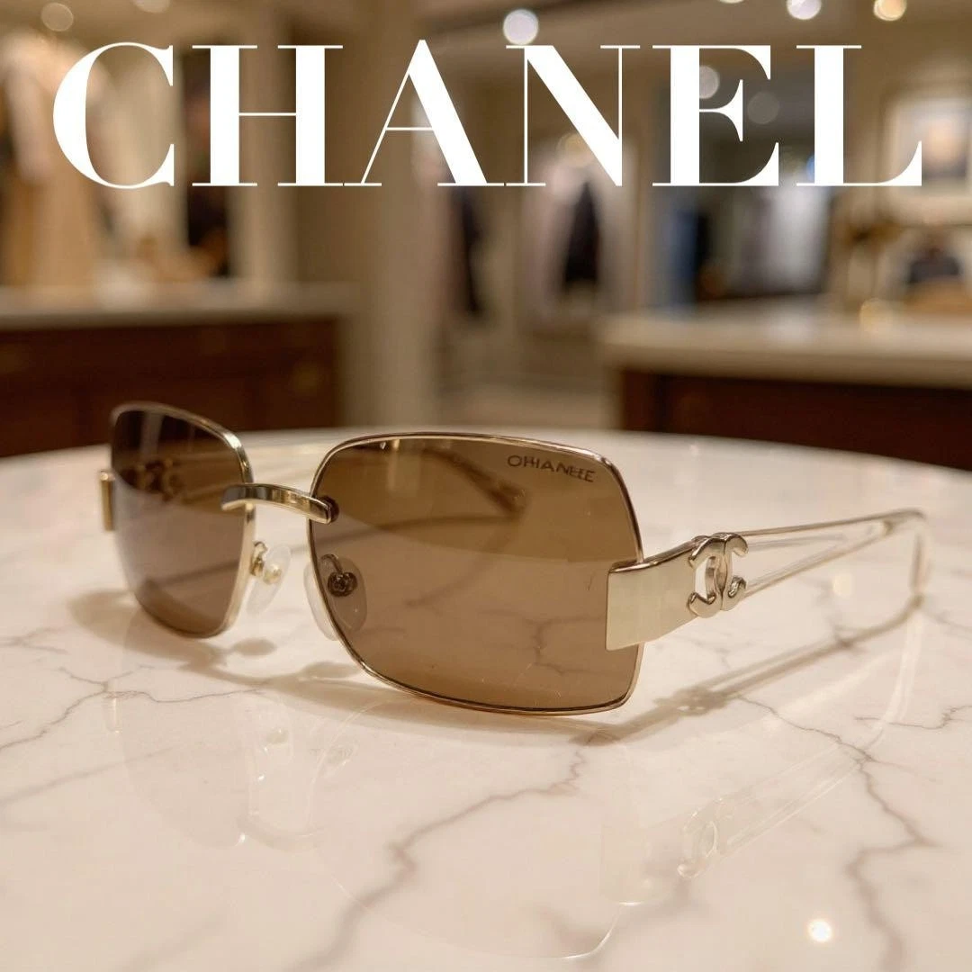 CHANEL Yellow Sunglasses for Women for sale | eBay