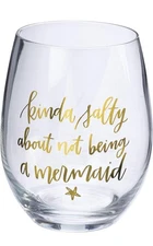 Primitives By Kathy Kinda Salty Stemless Wine Glass