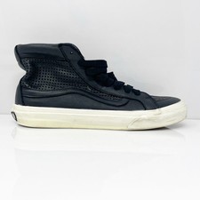 Vans Unisex Sk8 Hi 721278 Black Casual Shoes Sneakers Size M 6.5 W 8