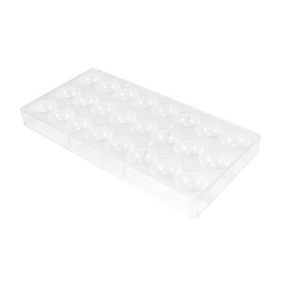 2X(24 Löcher Halbkugel Schokoladenform Polycarbonat Schokoladentafel Form7786