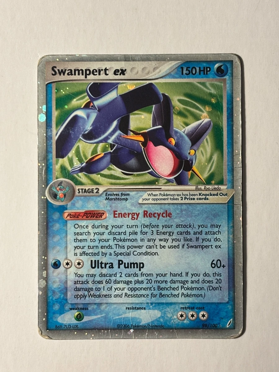 pokemon card swampert gx Amazon.com: Pokemon - Swampert-EX (XY55) - XY Black Star Promos