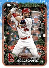 2024 Topps Holiday #H183 Paul Goldschmidt