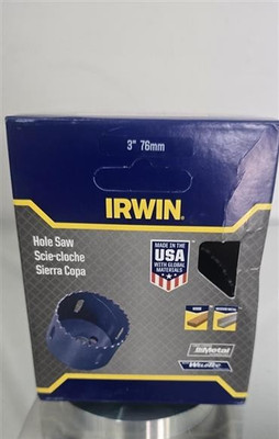 Irwin 3'' 76mm Bi-Metal Hole Saw WeldTec 373300BX   -35