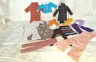 VINTAGE BARBIE DOLL CLONE CLOTHING LOT HONG KONG $21.99