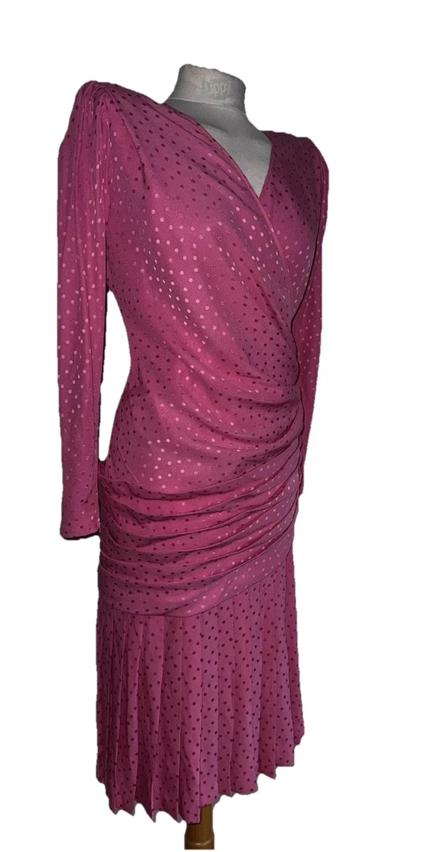 Robe De Soirée Ungaro Paris En Soie Grise - Taille XS (38), Sans Manches - Occasion Très Bon état