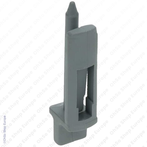 KMU Geschirrspüler Korb Läufer hinten Schiene Stop Pin Endkappe Clip ORIGINAL 2er Pack - Bild 6 von 11