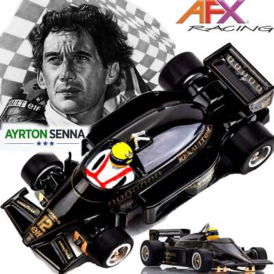 レアデック　lotus AFX 22113 Ayrton Senna Lotus 97T 1985 Black HO Slot Car