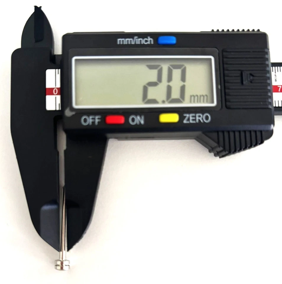 Accordion bellow pins/Cylinder head (2.0 x 26mm) Pack of 12pcs - Image 3 of 3