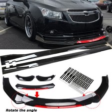 Car Front Bumper Lip Body Kits Side Skirts 86.6 For Chevrolet Cruze 2010-19 Car Front Bumper Lip Body Kits Side Skirts 86.6 For Chevrolet Cruze 2010-19