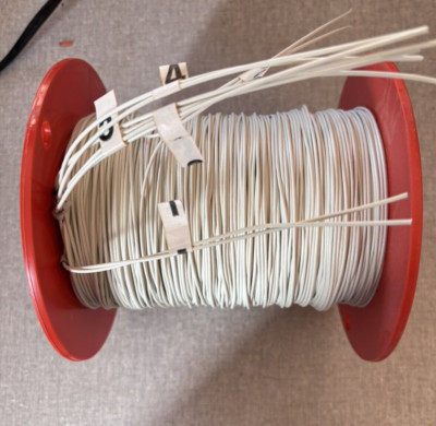 609 feet of Miniture Coax Shielded 28 Guage Wire Raychem Type 5028A-2211-9