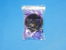 Days Of Wonder Ticket To Ride Board Game Promo Train Set Translucent Purple NMIB