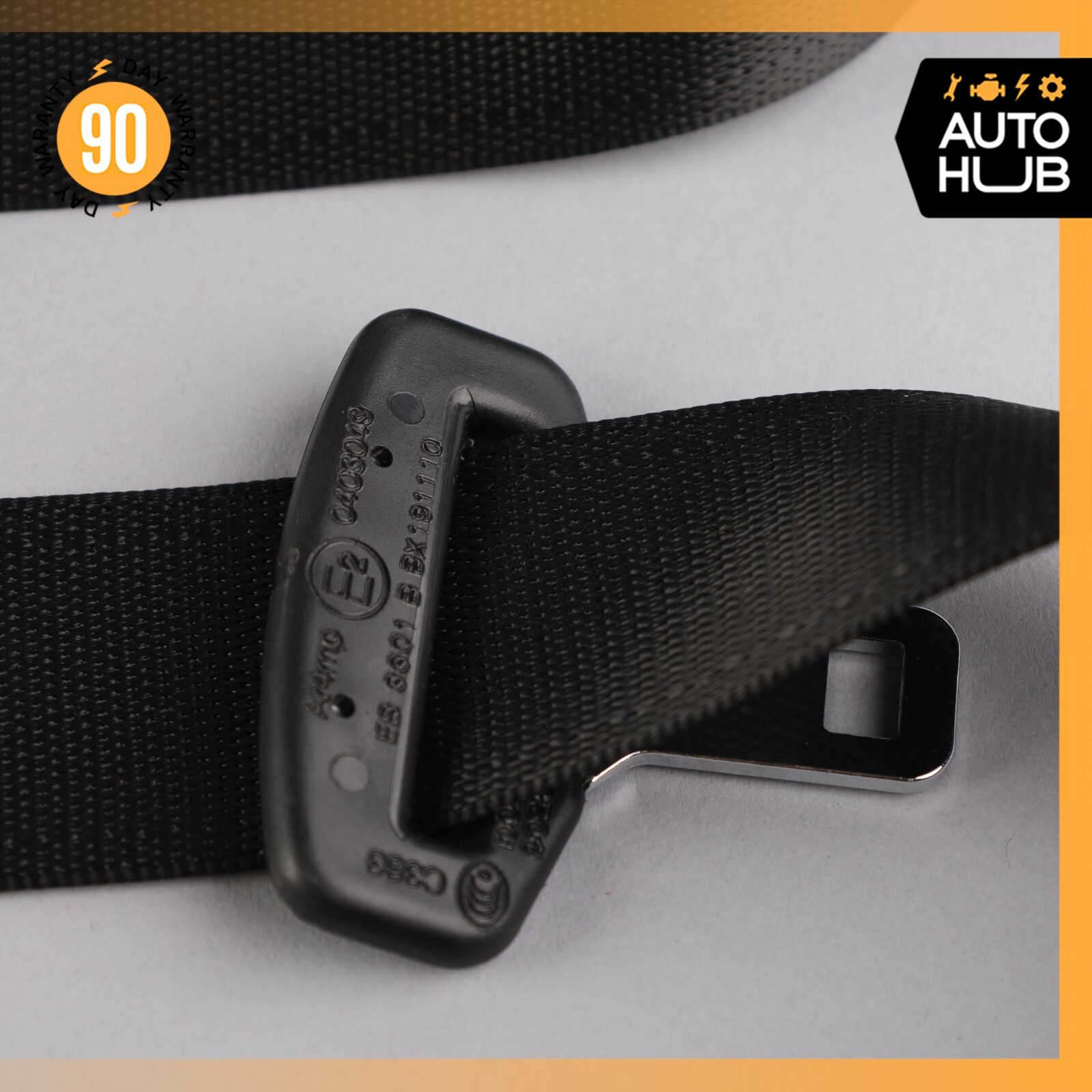 09-13 Maserati Quattroporte S M139 Rear Left or Right Side Seat Belt Black OEM