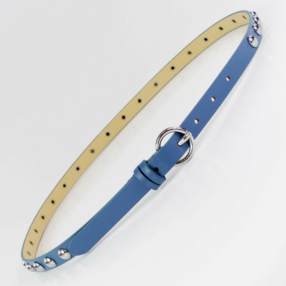 Guess Gürtel Damen Gürtel Blau schmal modisch mit Nieten NEU - Bild 3 von 4