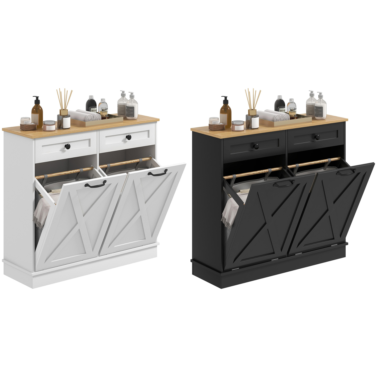 LAUNDRY BASKETS HAMPERS