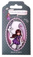 Santoro Gorjuss Collectable Rubber Stamp No.10 Don't Fly Away