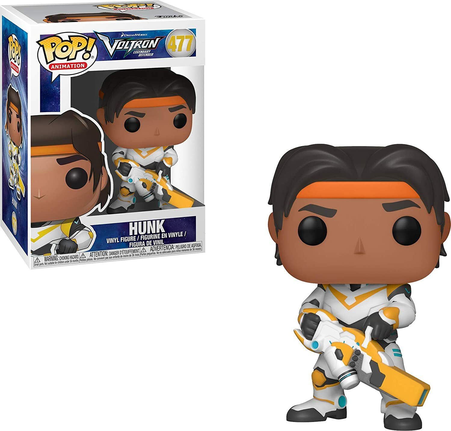 Hunk - Funko Pop! Animation #477 - Figurine Voltron Legendary Defender