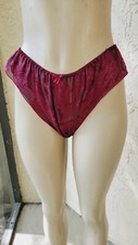 Vintage Fredericks of Hollywood Crotchless/split Panties Red Ruffles Onesize