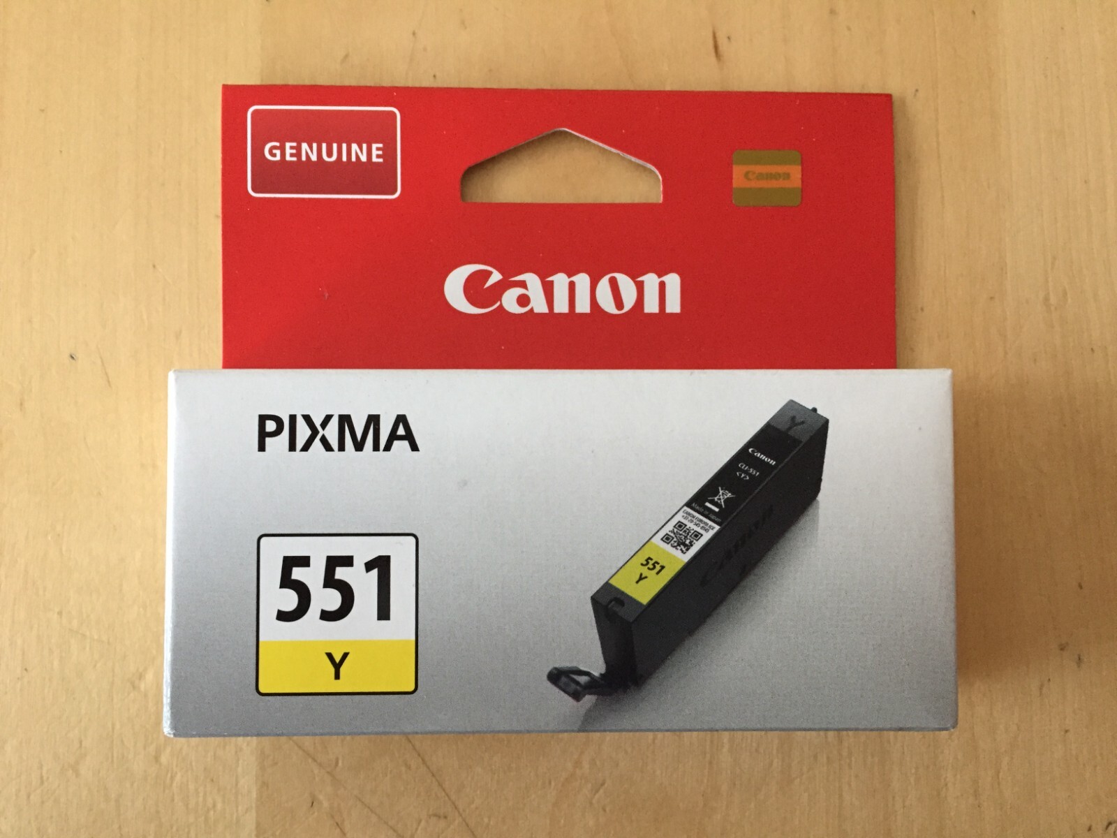 Genuine Canon Ink - CLI-551 YELLOW / iP7250 MG6350 MG5450 (INC VAT)