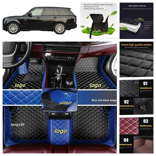 For Land Rover All Models Car Floor Mats Custom Carpets Waterproof Cargo Liners - Bild 19 von 27