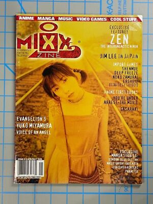 Mixx Zine Magazine April May 1999 Issues 2-5 Evangelion's Yuko Miyamura Anime