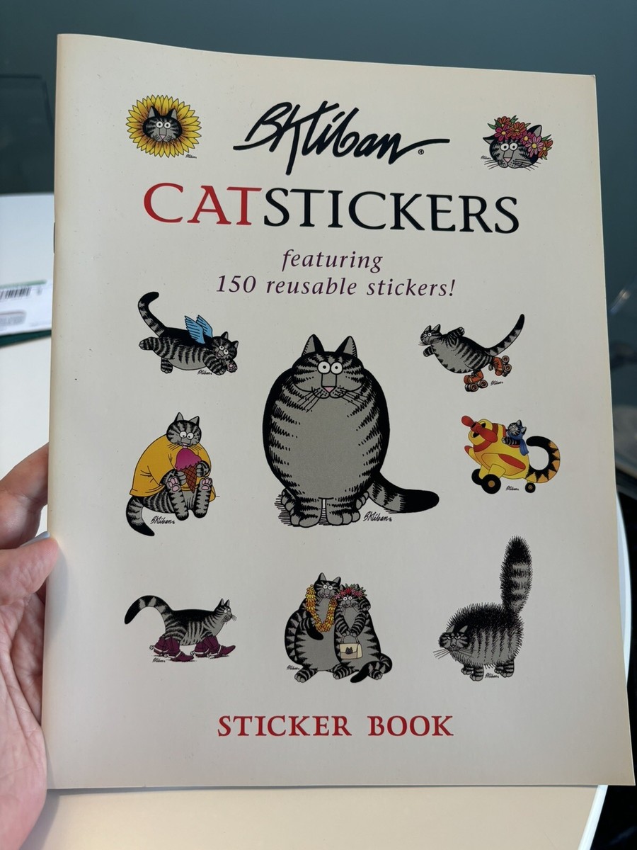 B. Kliban Cat Stickers Sticker Book New Unused | eBay