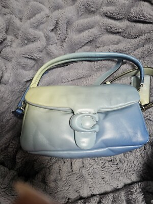 COACH Pillow Tabby ショルダーバッグ ライトブルー COACH Pillow