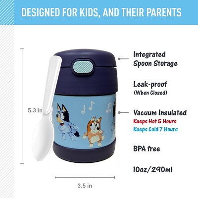 Thermos FUNtainer Stainless Steel Food Jar 10oz/290mL with