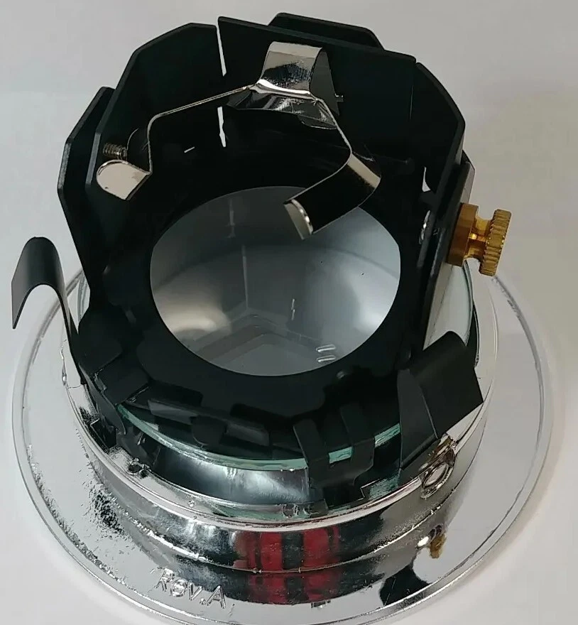 HALO 3007PCC empotrado 3 pulgadas 15 grados lente luz de ducha cromo reflector transparente Foto 2 de 4