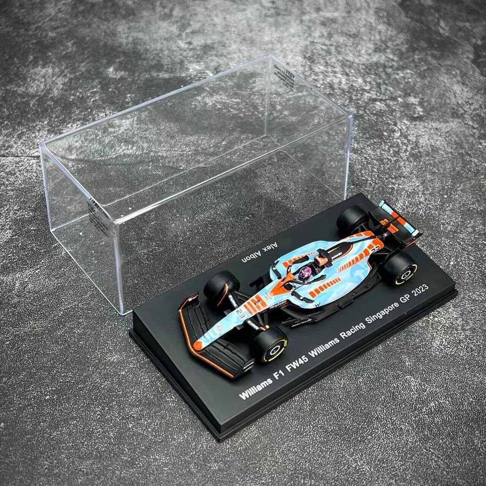 Spark 1/64 Diecast Williams Racing F1 FW45 GP Singapore 2023 23 Alex