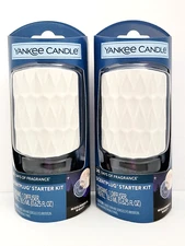 2 Yankee Candle Midsummer's Nigh Scentplug Starter Kit 2 Diffuser Plug 2 Refill