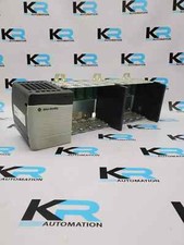 Allen-Bradley 1756-PA75 Power Supply W/ 1756-A10 Slot Chassis 15A 24VDC