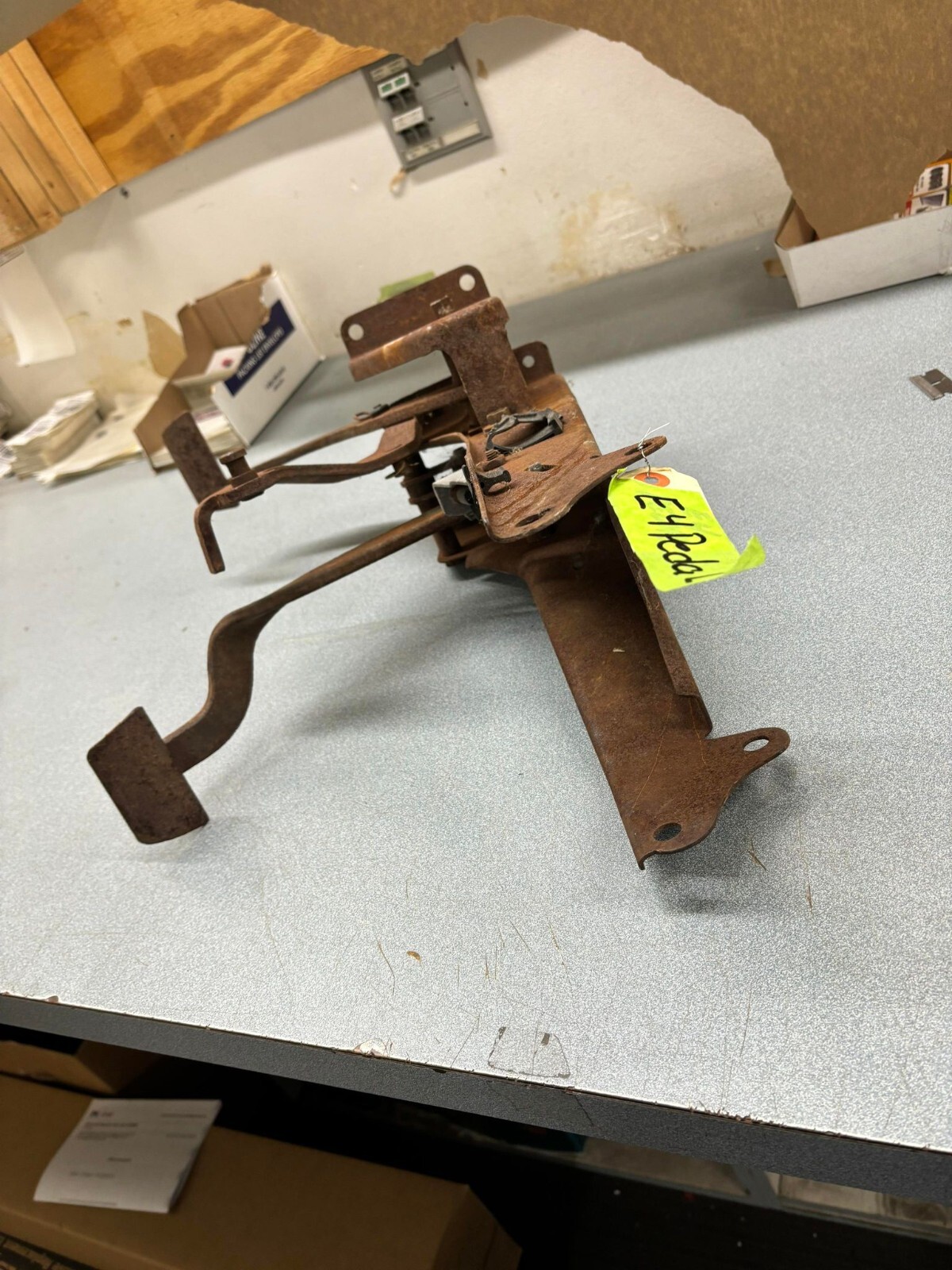 197074 Mopar E Body Clutch Pedals Under Dash 4 Speed Manual