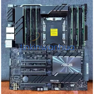 AM4ページ For ASUS Pro WS C621-64L SAGE Motherboard LGA3647 DDR4 8xSATA3