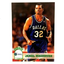 Jamal Mashburn 1993-94 NBA Hoops Rookie Card #323 Dallas Mavericks Wildcats. rookie card picture